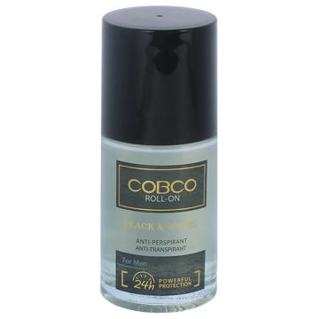 مام رول ضد تعریق زنانه کوبکو مدل BLACK WHITE